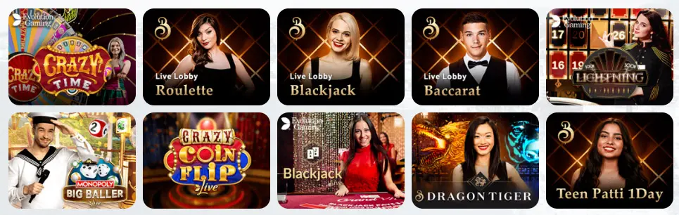 Live casino games SIKWIN CASINO
