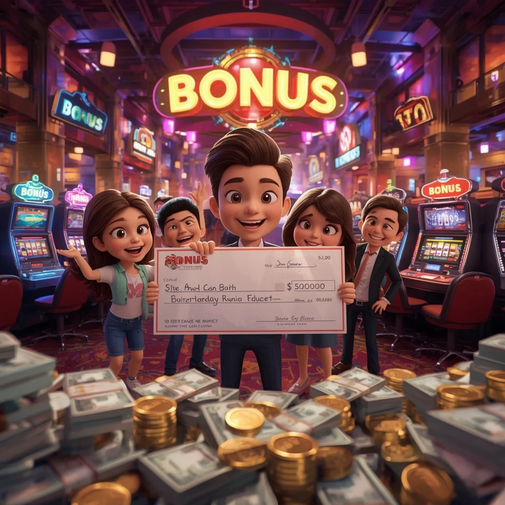 bonus in a man's hands at SIKWIN CASINO