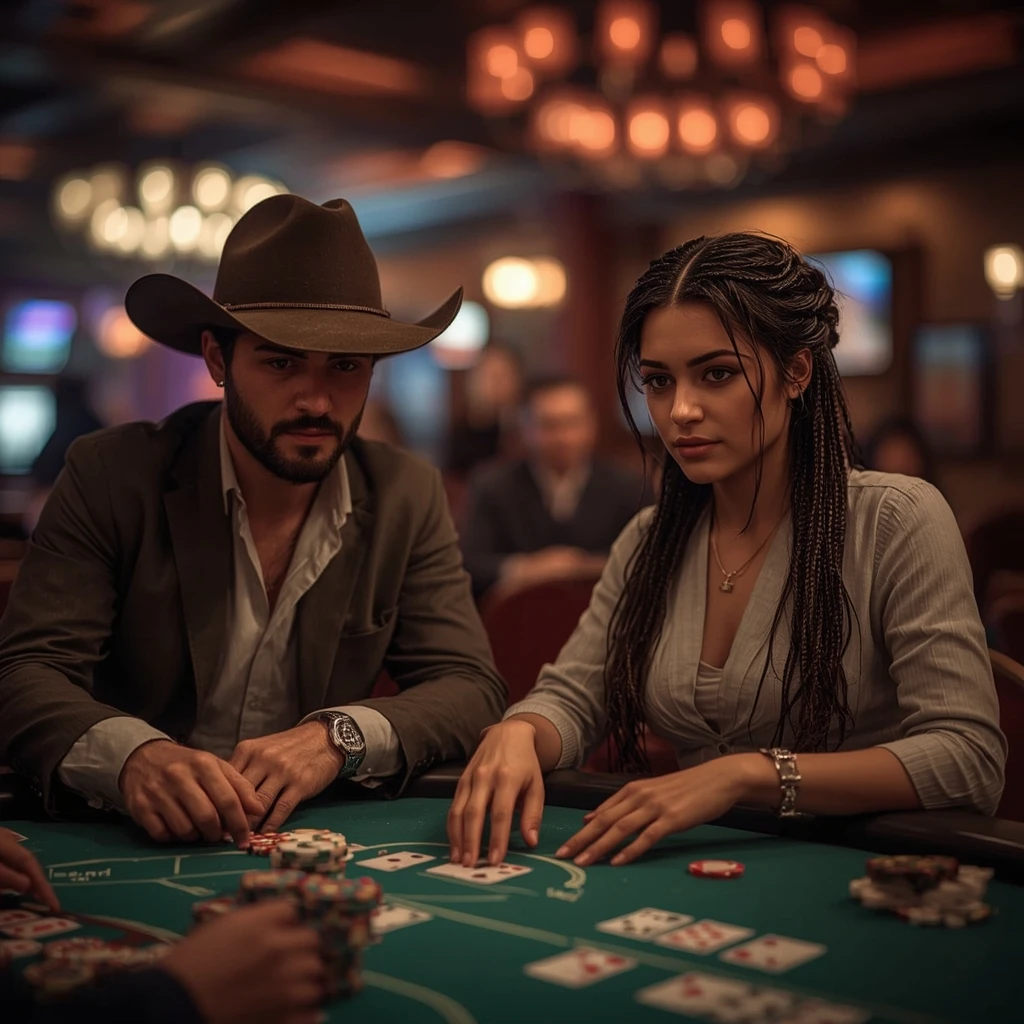 photo of two poker players SIKWIN CASINO